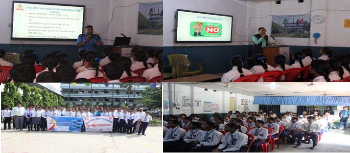 जिल्ला प्रशासनर जिल्ला प्रहरी कार्यालय सप्तरीको संयुक्त आयोजनामा लागु औषध सम्बन्धी कार्यक्रम सम्पन्न