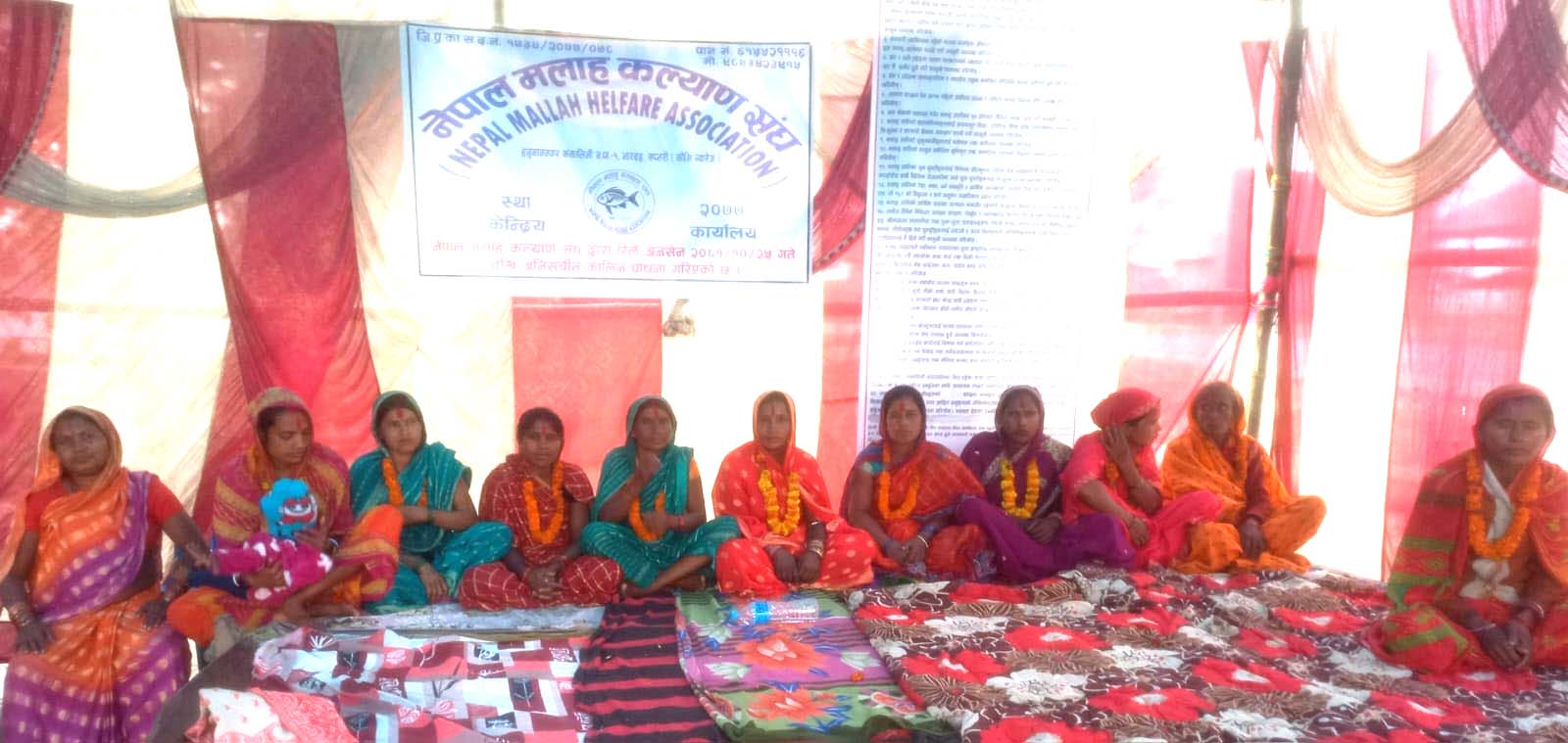 नेपाल मलाह कल्याण सङ्घको आवरण अनसन जारी