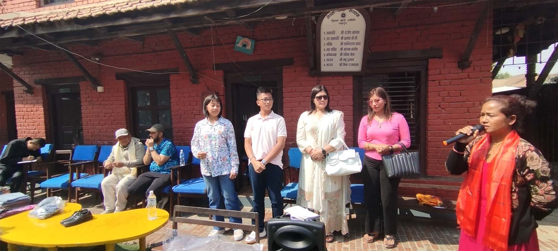 सानो उमेरमा ठूलो मनः अनाथ बालबालिका लक्ष्यजीत र समृद्धिलाई सहयोग