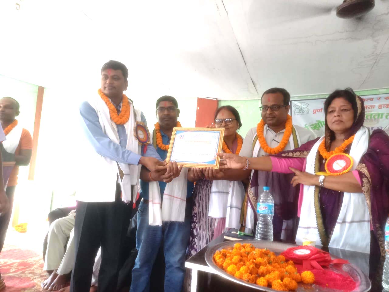 हनुमाननगर कंकालिनीमा पूर्ण खोप सुनिश्चितता तथा दिगोपना कार्यक्रम सम्पन्न