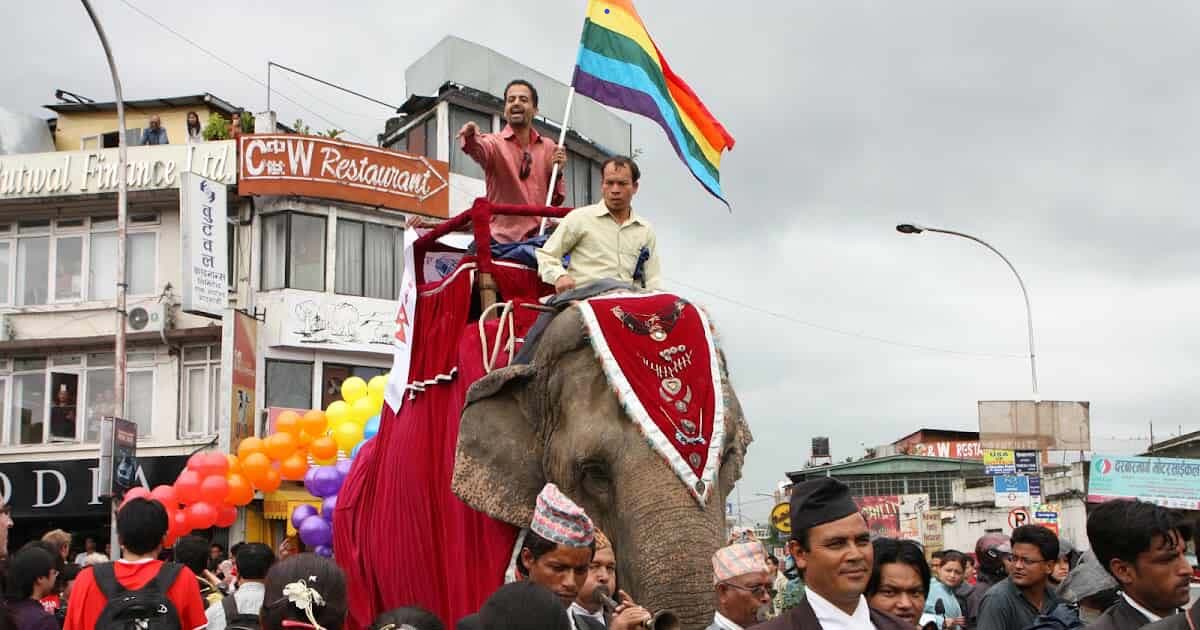 “राजनीतिक सहभागिता हाम्रो अधिकार” नारासहित इन्द्रेणी गाईजात्रा ¥याली आज ठमेलबाट सुरु