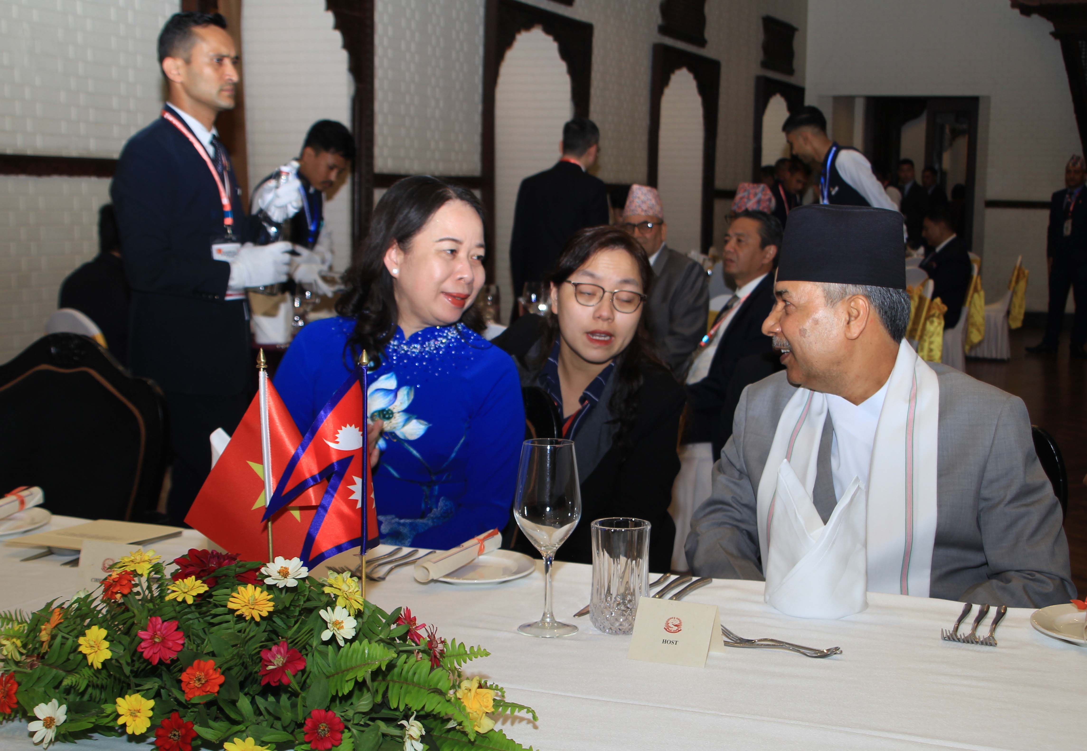 नेपाल–भियतनाम उपराष्ट्रपतिहरूबीच द्विपक्षीय भेटवार्ता