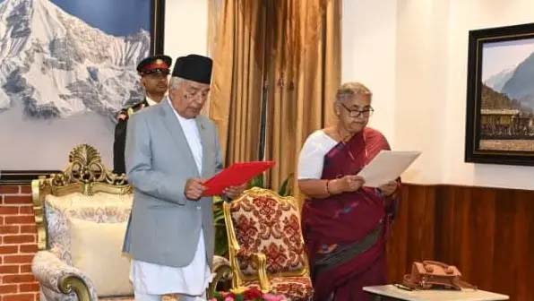 राष्ट्रपति पौडेलद्वारा सुशिला कार्की अन्तरिम सरकारको प्रधानमन्त्रीमा नियुक्त