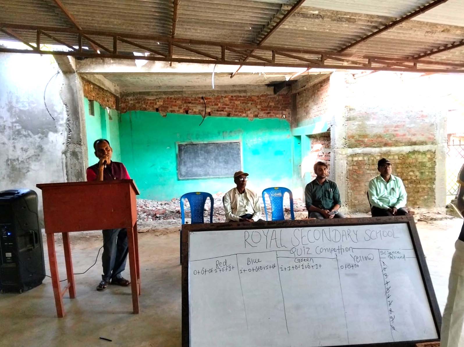 रोयल सेकेन्डरी स्कुलमा हाजरीजवाफ प्रतियोगिता सम्पन्न