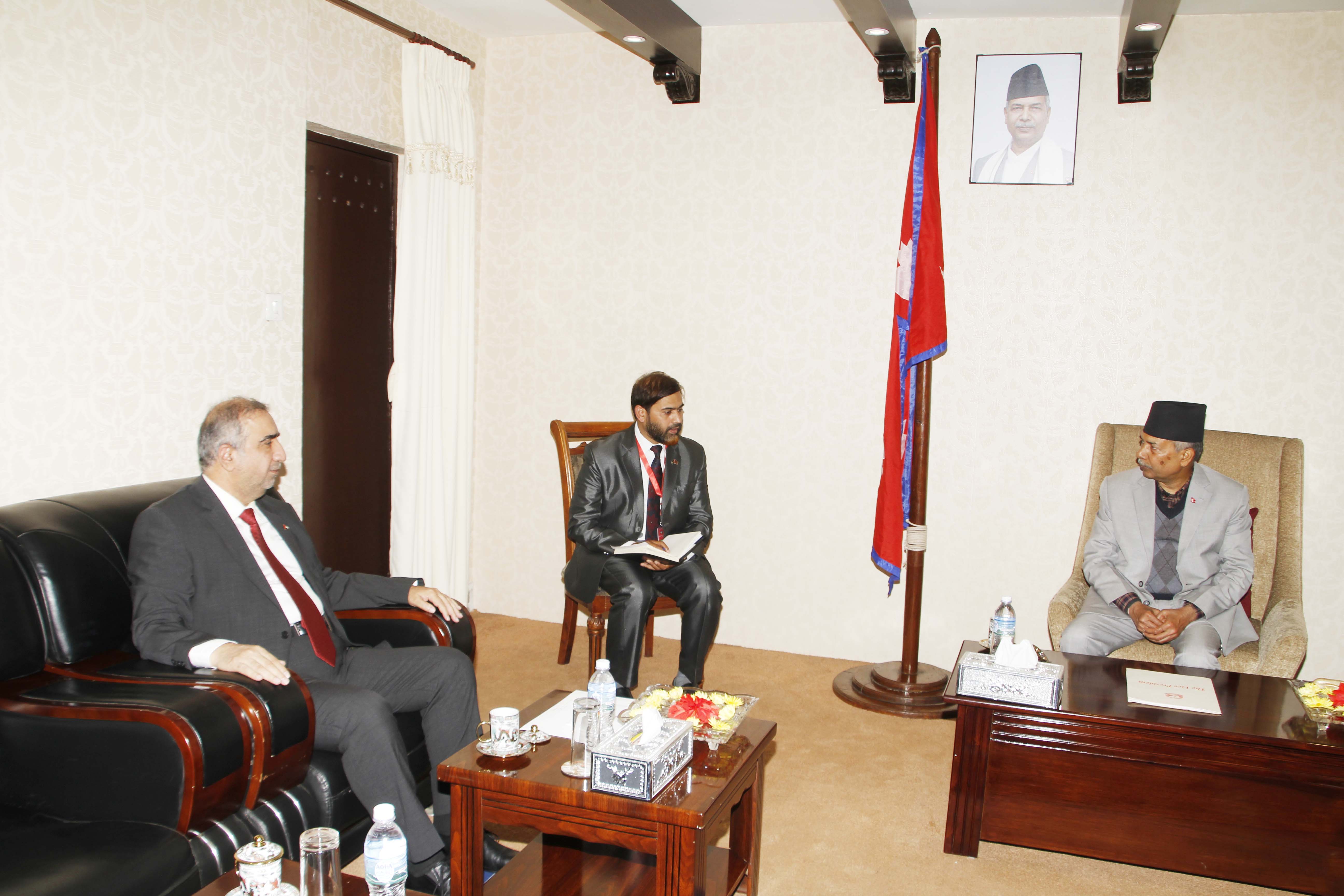 उपराष्ट्रपति यादवसंग यूएई राजदूत शम्सीको शिष्टाचार भेट