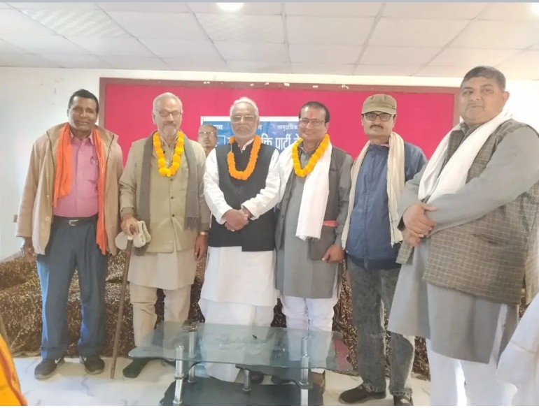 राष्ट्रिय मुक्ति पार्टीमा नयाँ प्रवेश: तिवारीसहित चौधरी–रायको आगमन