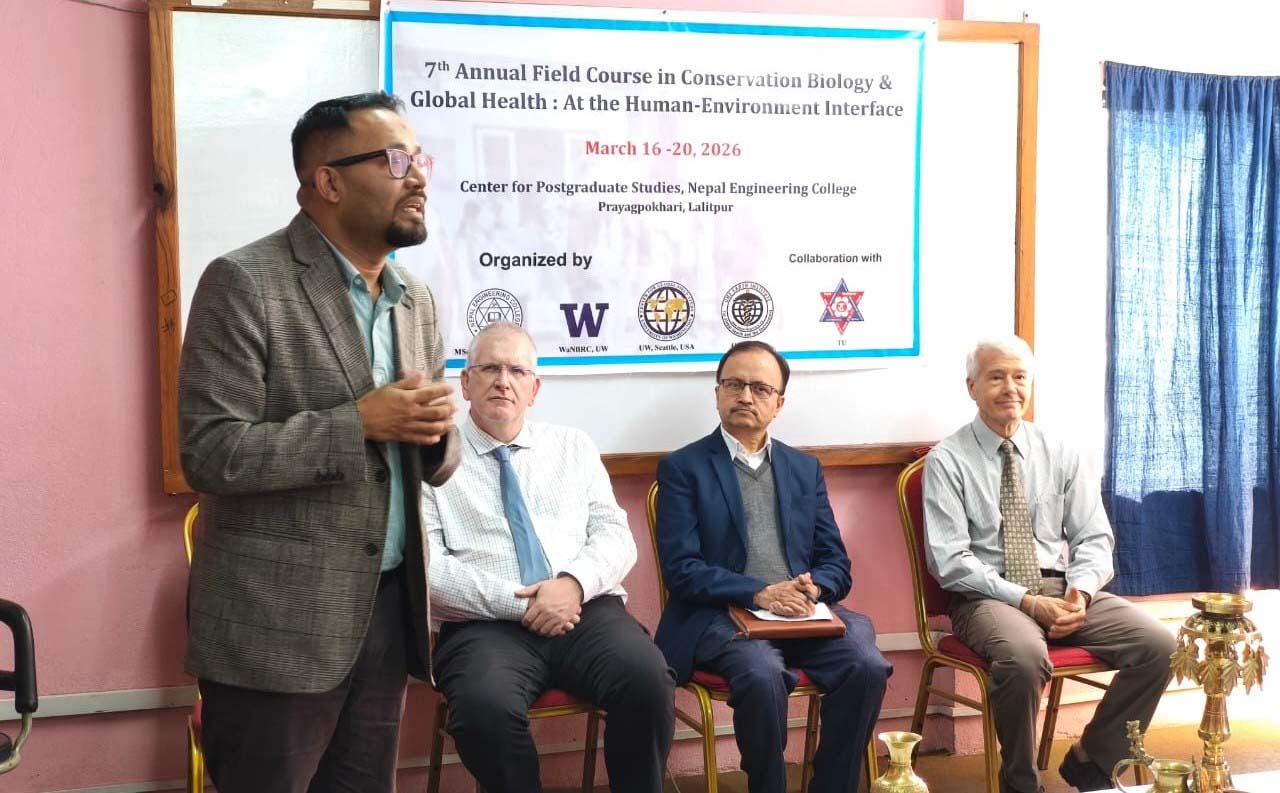 नेपाल इन्जिनियरिङ कलेजमा संरक्षण जीवविज्ञानसम्बन्धी फिल्ड कोर्स सुरु