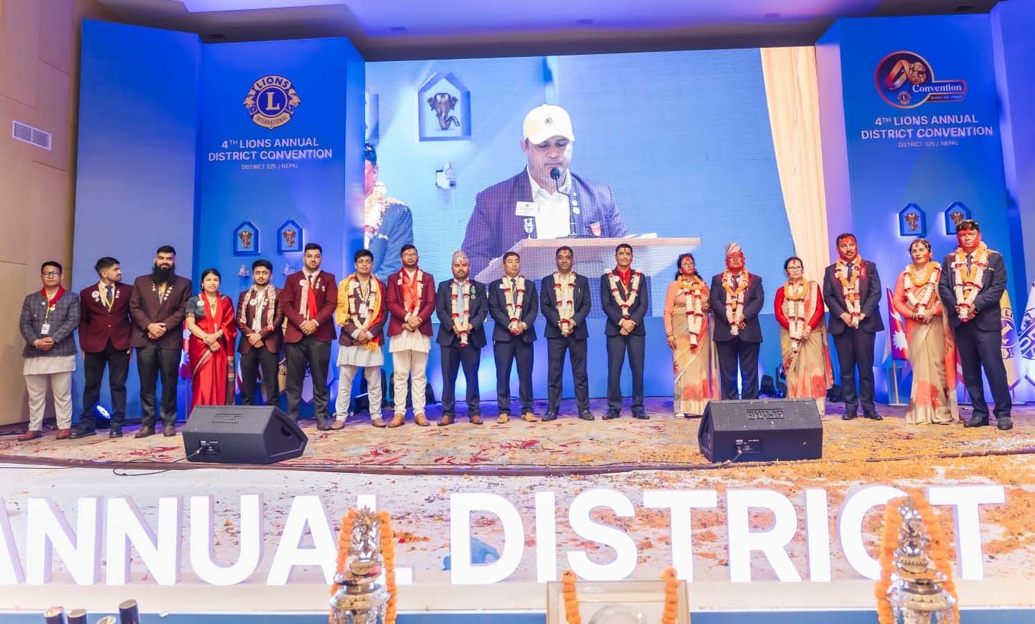 डिष्ट्रिक्ट ३२५ जे नेपालको चौथो कन्भेन्सन सम्पन्न